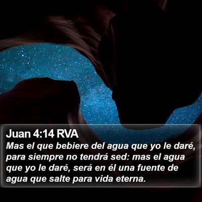 Juan 4:14 RVA Bible Verse Image