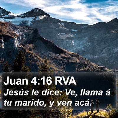 Juan 4:16 RVA Bible Verse Image