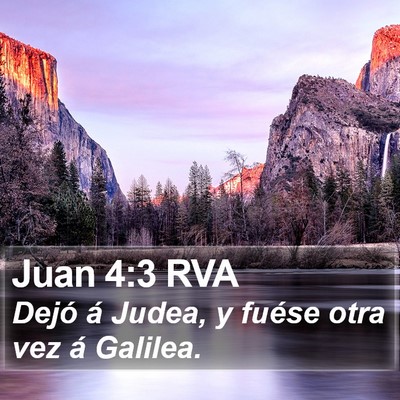 Juan 4:3 RVA Bible Verse Image