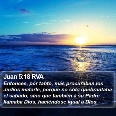Juan 5:18 RVA Bible Verse Image