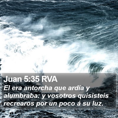 Juan 5:35 RVA Bible Verse Image