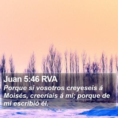 Juan 5:46 RVA Bible Verse Image