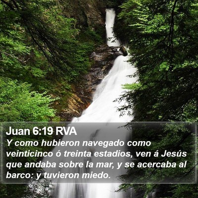 Juan 6:19 RVA Bible Verse Image