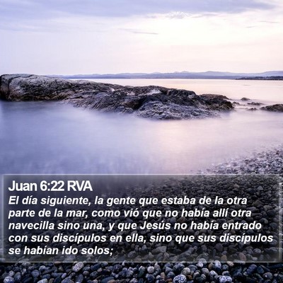 Juan 6:22 RVA Bible Verse Image