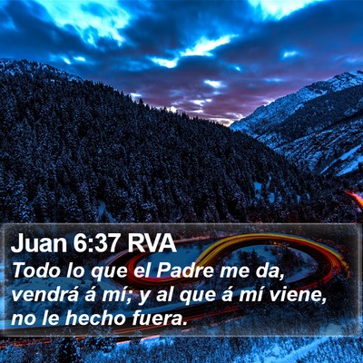 Juan 6:37 RVA Bible Verse Image