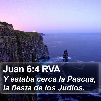 Juan 6:4 RVA Bible Verse Image