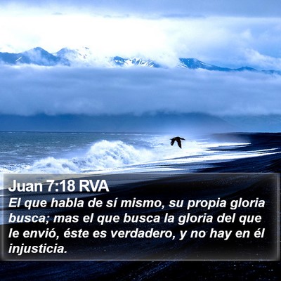 Juan 7:18 RVA Bible Verse Image