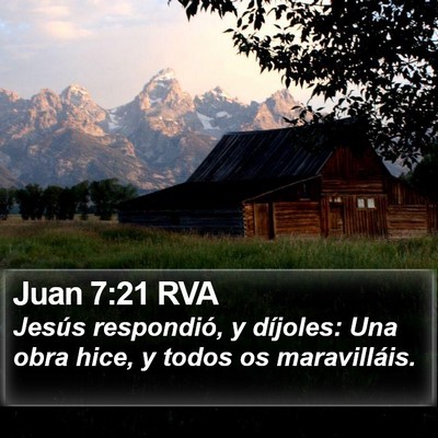 Juan 7:21 RVA Bible Verse Image