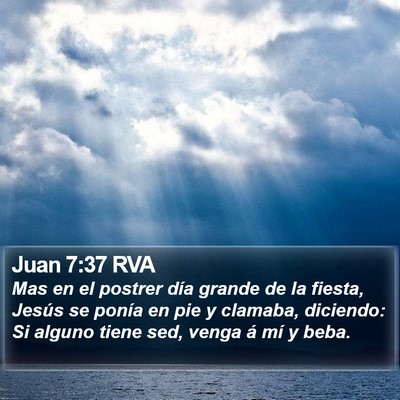 Juan 7:37 RVA Bible Verse Image