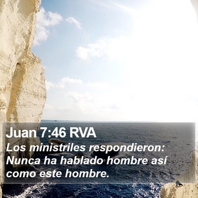 Juan 7:46 RVA Bible Verse Image