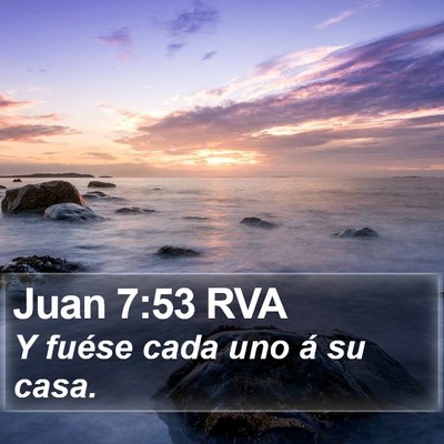 Juan 7:53 RVA Bible Verse Image