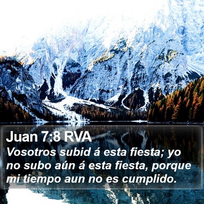 Juan 7:8 RVA Bible Verse Image
