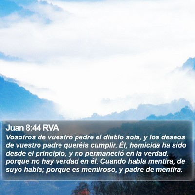 Juan 8:44 RVA Bible Verse Image