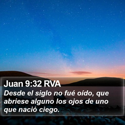 Juan 9:32 RVA Bible Verse Image