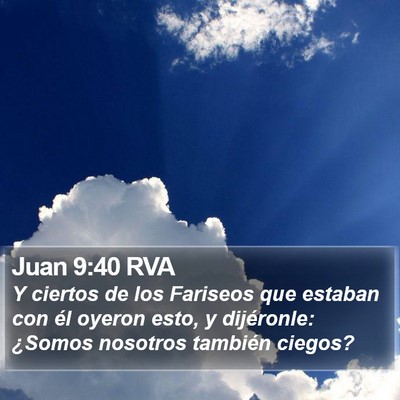 Juan 9:40 RVA Bible Verse Image