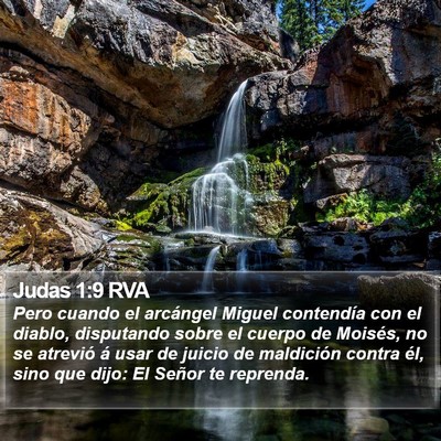 Judas 1:9 RVA Bible Verse Image