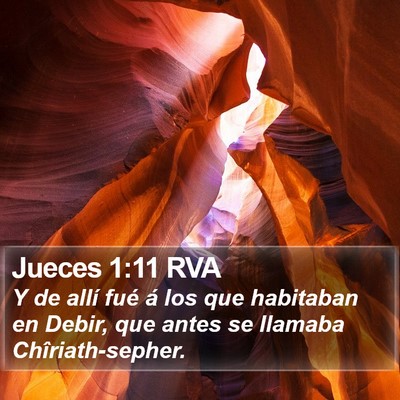 Jueces 1:11 RVA Bible Verse Image
