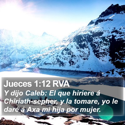 Jueces 1:12 RVA Bible Verse Image