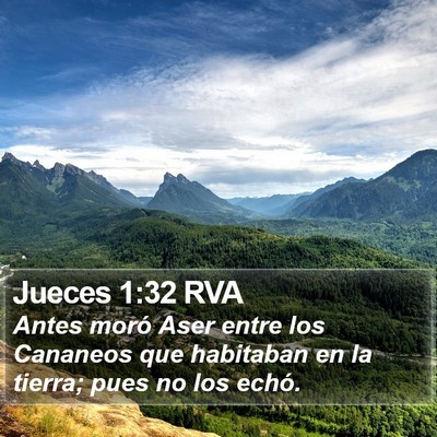 Jueces 1:32 RVA Bible Verse Image