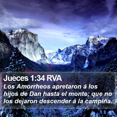 Jueces 1:34 RVA Bible Verse Image