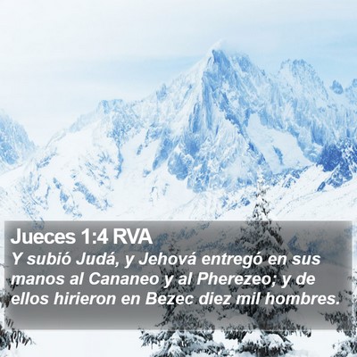 Jueces 1:4 RVA Bible Verse Image