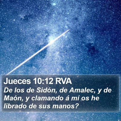Jueces 10:12 RVA Bible Verse Image