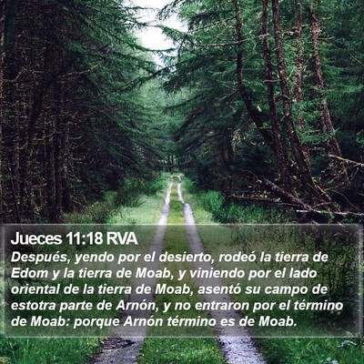 Jueces 11:18 RVA Bible Verse Image