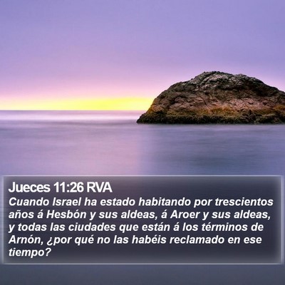 Jueces 11:26 RVA Bible Verse Image