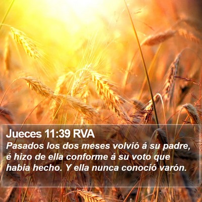 Jueces 11:39 RVA Bible Verse Image