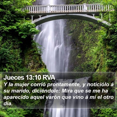 Jueces 13:10 RVA Bible Verse Image
