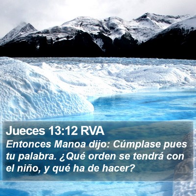 Jueces 13:12 RVA Bible Verse Image