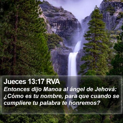 Jueces 13:17 RVA Bible Verse Image