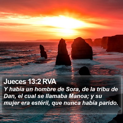 Jueces 13:2 RVA Bible Verse Image