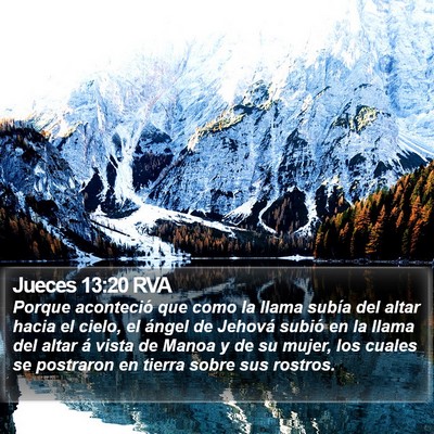 Jueces 13:20 RVA Bible Verse Image
