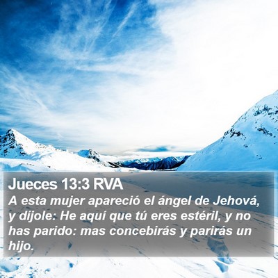 Jueces 13:3 RVA Bible Verse Image