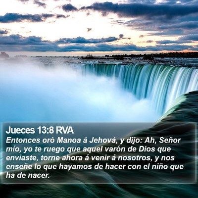 Jueces 13:8 RVA Bible Verse Image