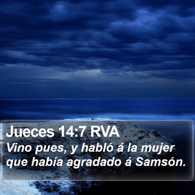 Jueces 14:7 RVA Bible Verse Image