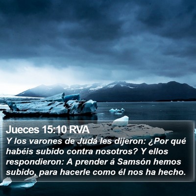 Jueces 15:10 RVA Bible Verse Image