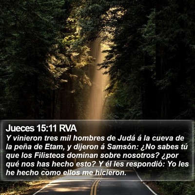 Jueces 15:11 RVA Bible Verse Image