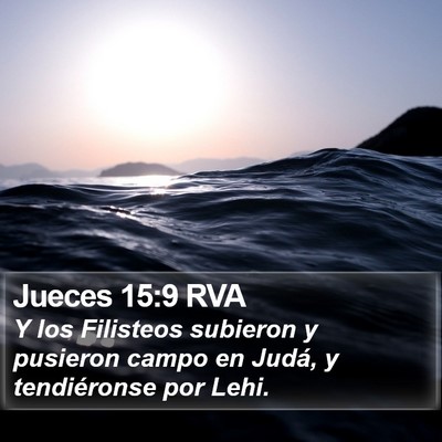 Jueces 15:9 RVA Bible Verse Image