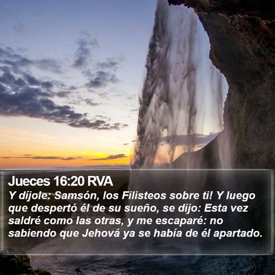 Jueces 16:20 RVA Bible Verse Image