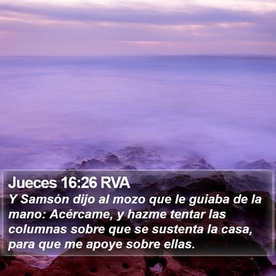 Jueces 16:26 RVA Bible Verse Image