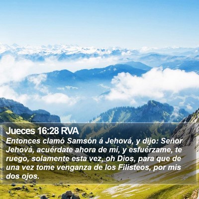 Jueces 16:28 RVA Bible Verse Image