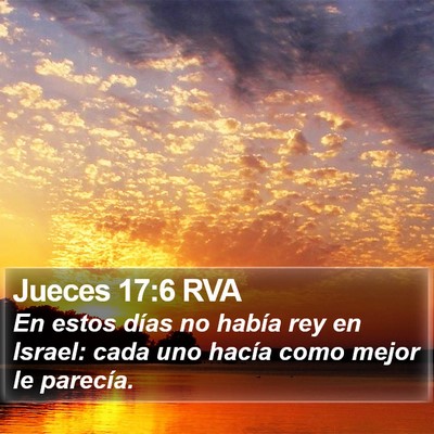 Jueces 17:6 RVA Bible Verse Image