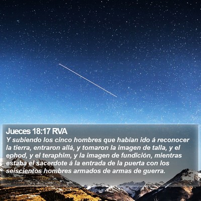 Jueces 18:17 RVA Bible Verse Image