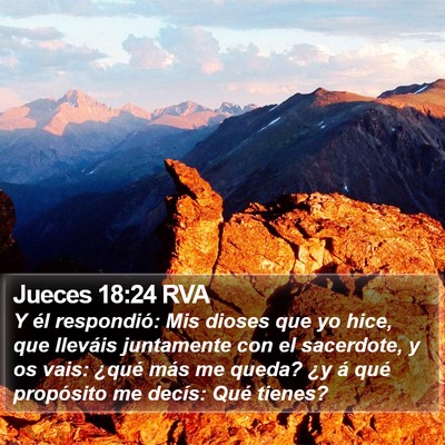 Jueces 18:24 RVA Bible Verse Image