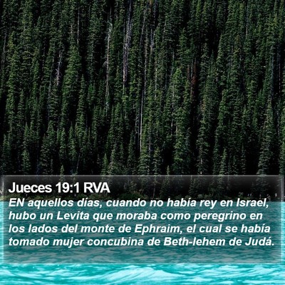 Jueces 19:1 RVA Bible Verse Image