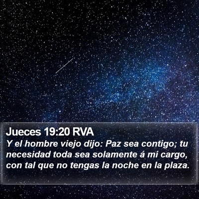 Jueces 19:20 RVA Bible Verse Image
