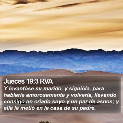 Jueces 19:3 RVA Bible Verse Image