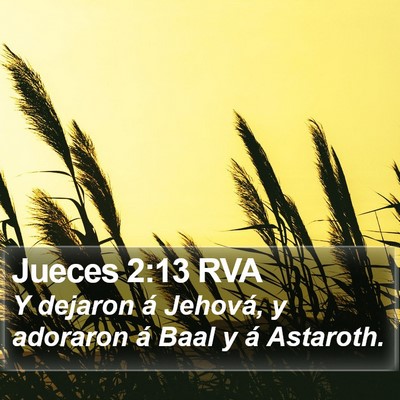 Jueces 2:13 RVA Bible Verse Image